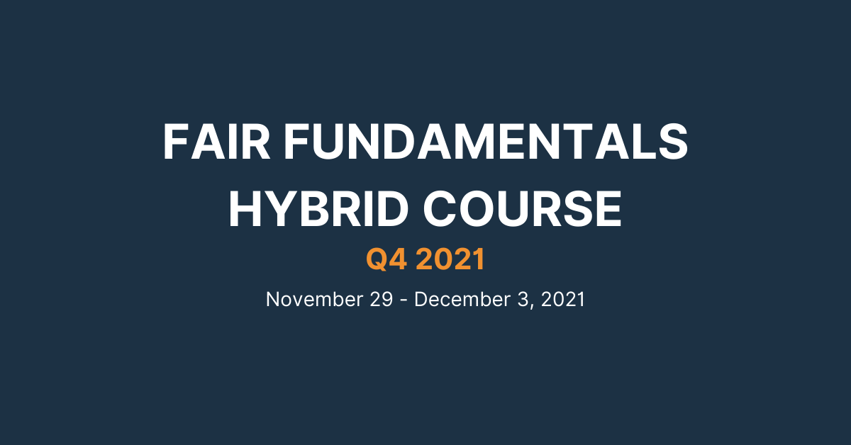 FAIR Fundamentals Hybrid Course (1)