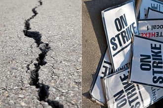 Case Study: Quantitative Risk Assessment for Earthquakes, Strikes and More Operational Risk