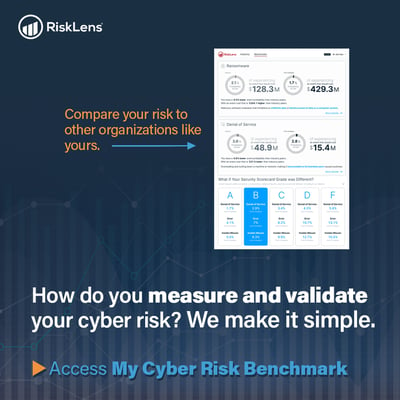 Access My Cyber Risk Benchmark Banner
