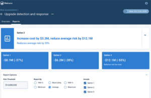 RiskLens Risk Treatment Analysis Report