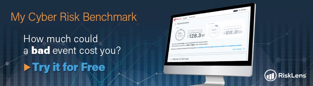 My Cyber Risk Benchmark from RiskLens