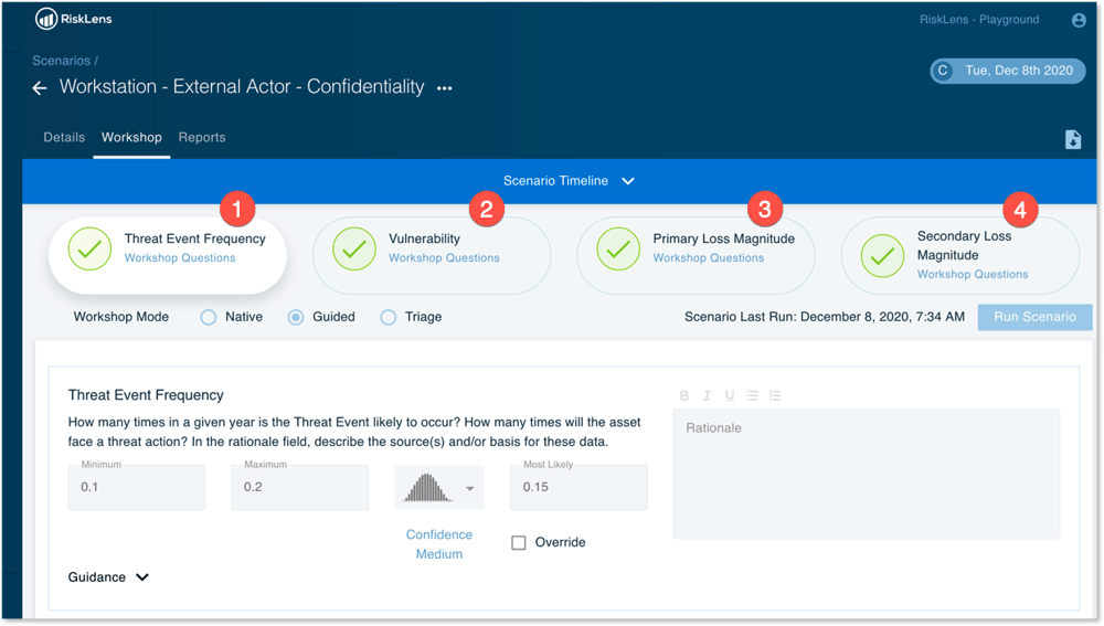 RiskLens Platform - Workshop Questions