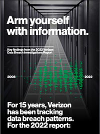 Verizon DBIR 2022 Cover